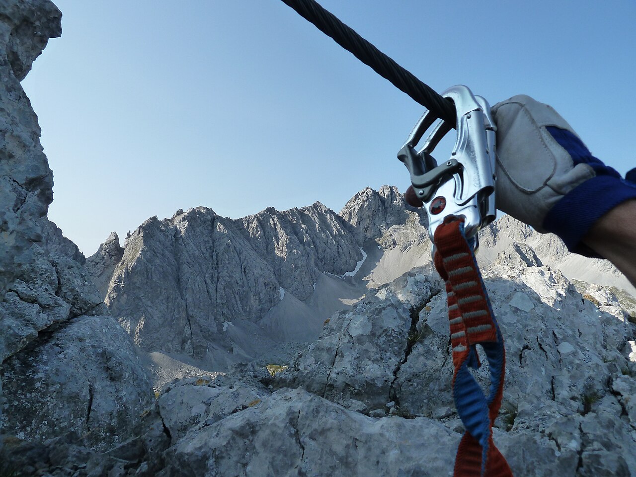 Via ferrata klimmen op Corsica